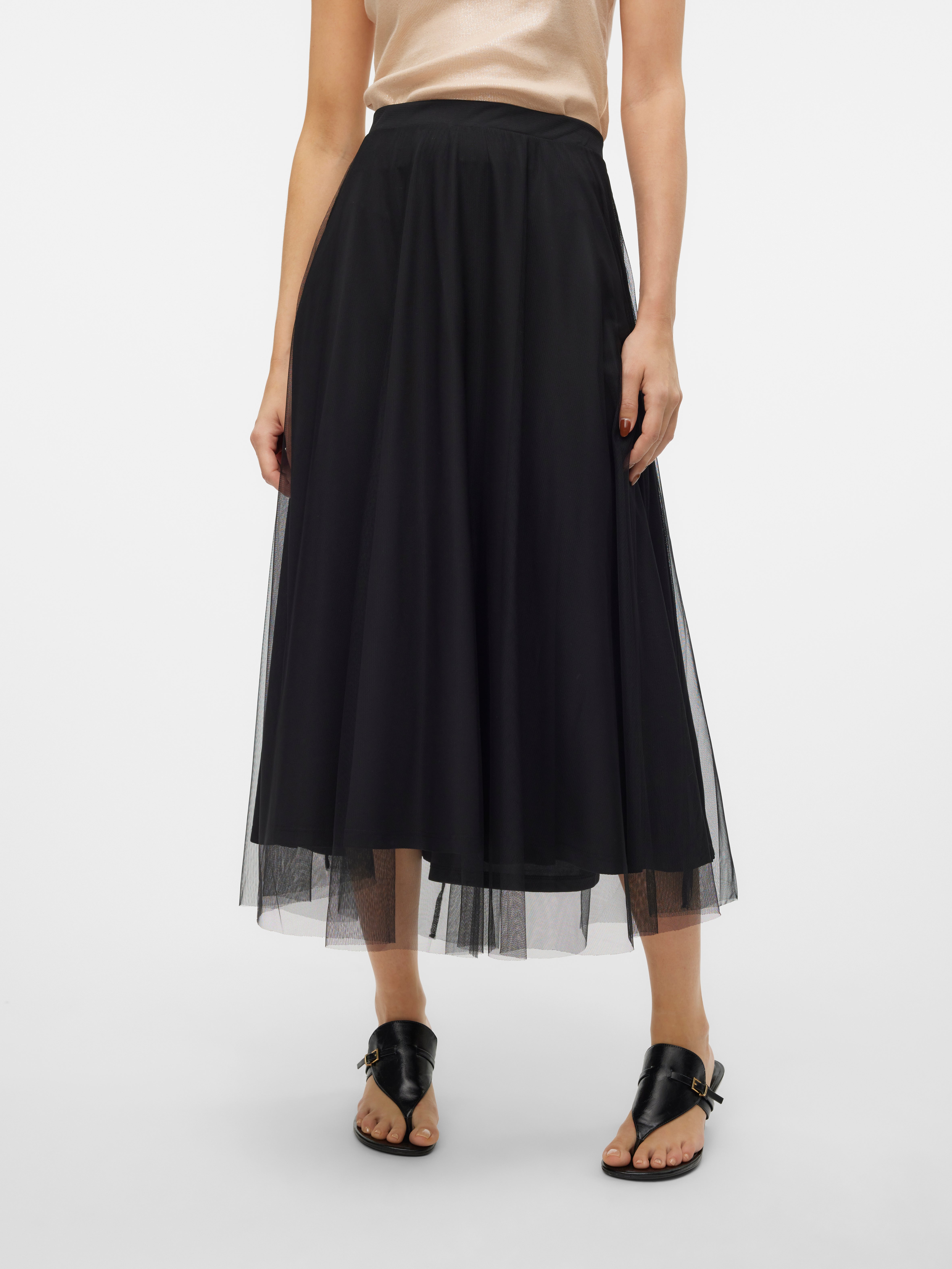 VERO MODA® VMCOVE Mid waist Long skirt