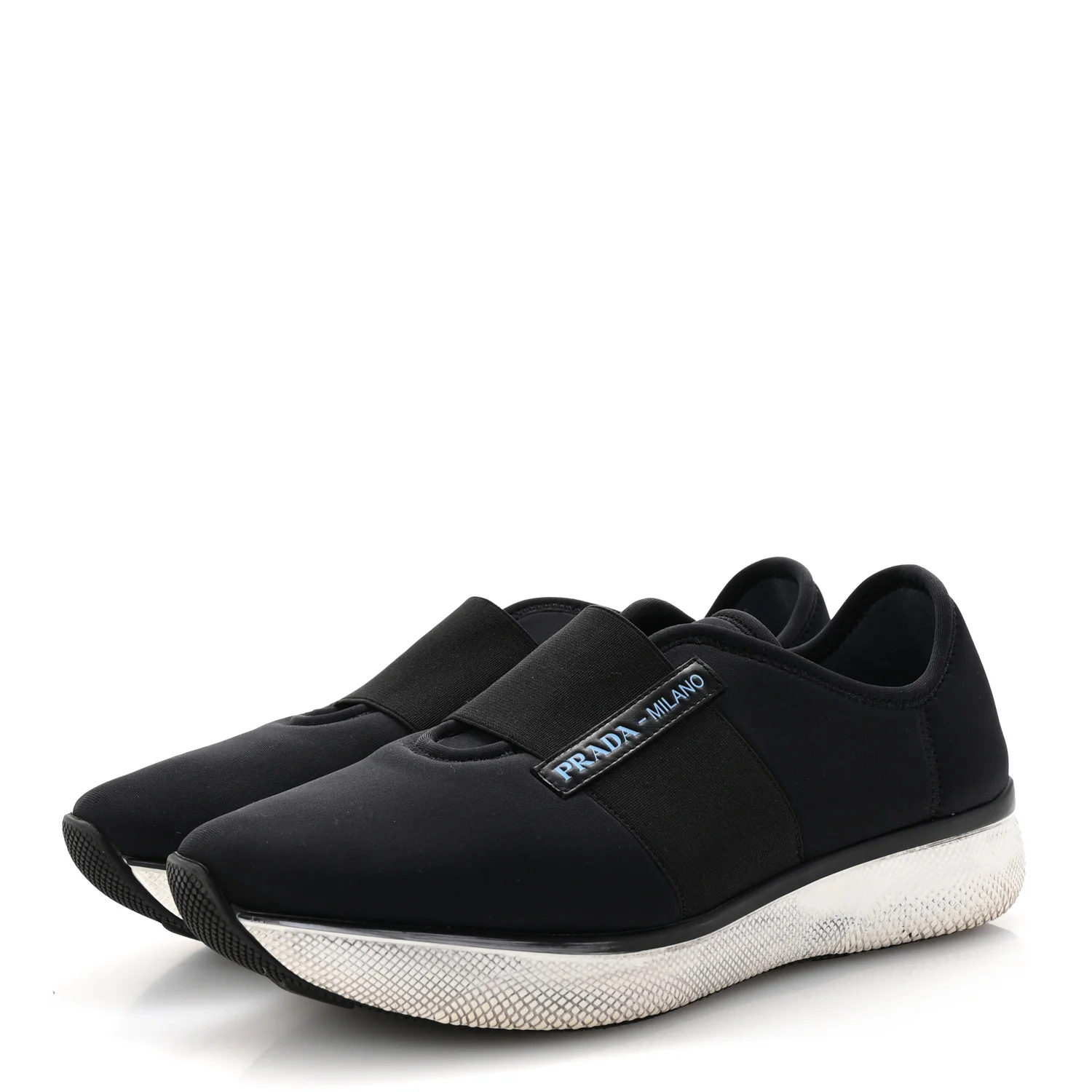 Neoprene Slip On Sneakers 39 Black