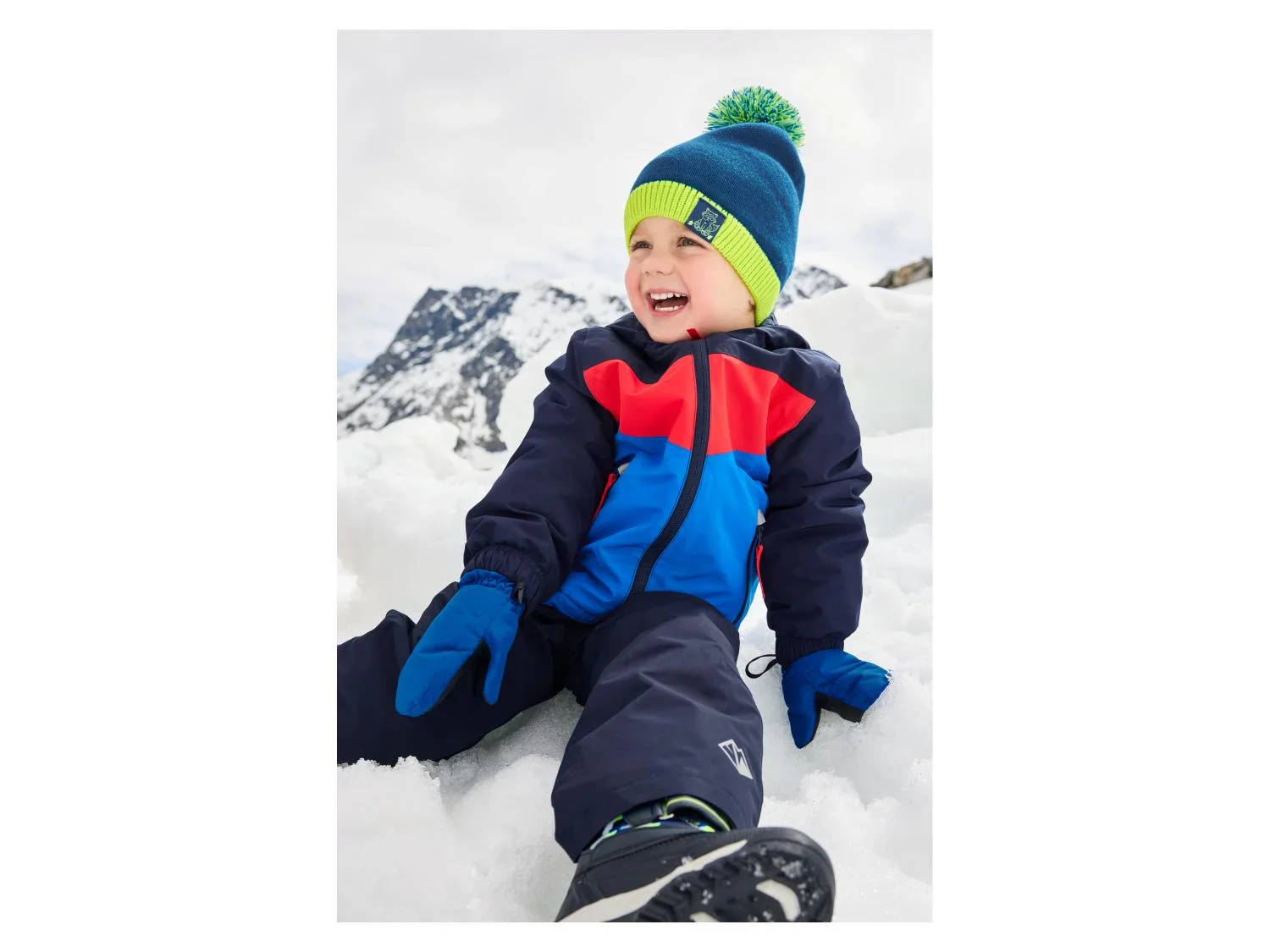 lupilu Bonnet en maille enfant