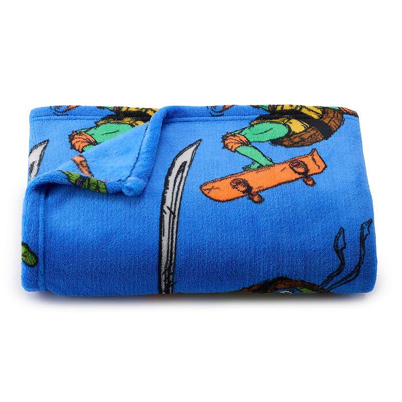 Nickelodeon Tmnt Throw Blanket, Ninja Turtles
