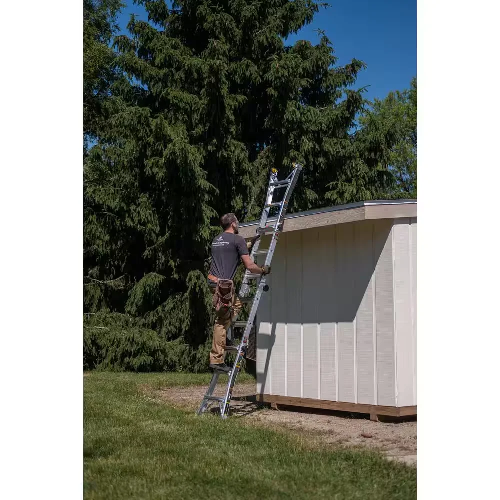 Multi-Position Ladder 14 ft. Reach Height 375 lbs. Load Capacity - Image 2