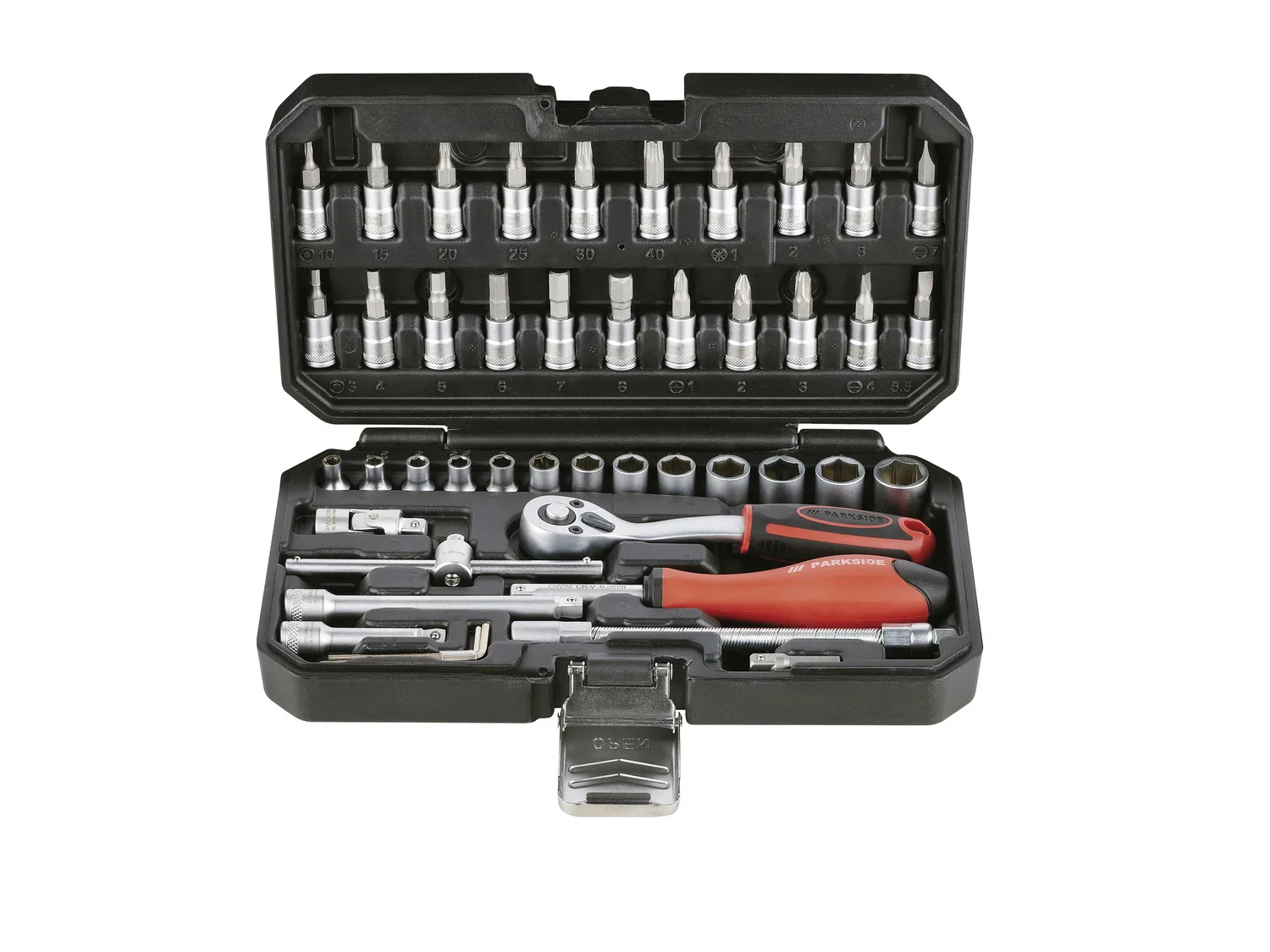 PARKSIDE Set de cliquets et d'embouts
