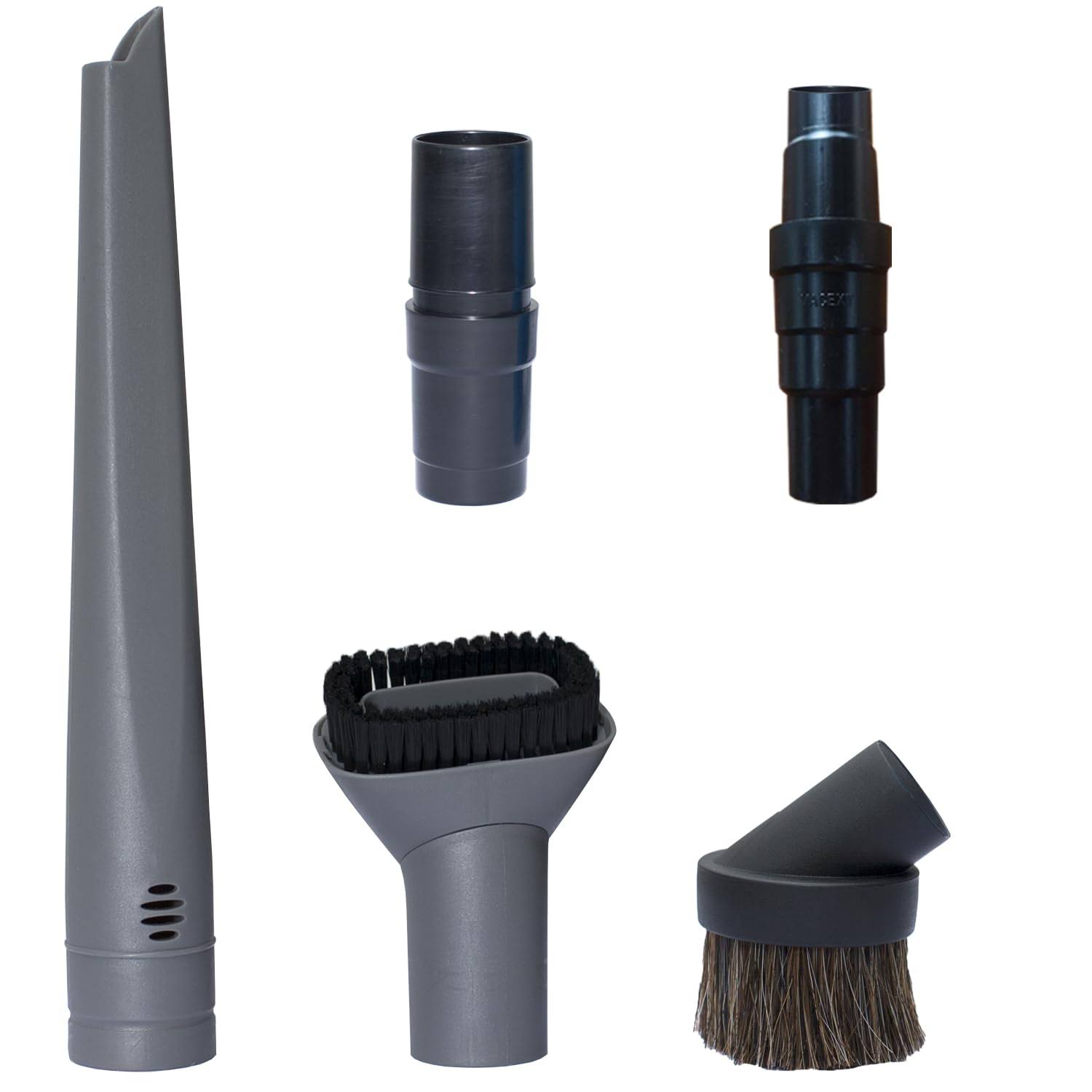 for Shark Vacuum Cleaner Accessories Replacement Kit | Household Cleaning Set with Crevice Tool, Dust Brushes & Vacuum Hose Adapters | 35mm Vacuum