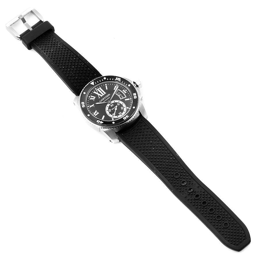 [Super Clone]Calibre Diver Black Rubber 42mm