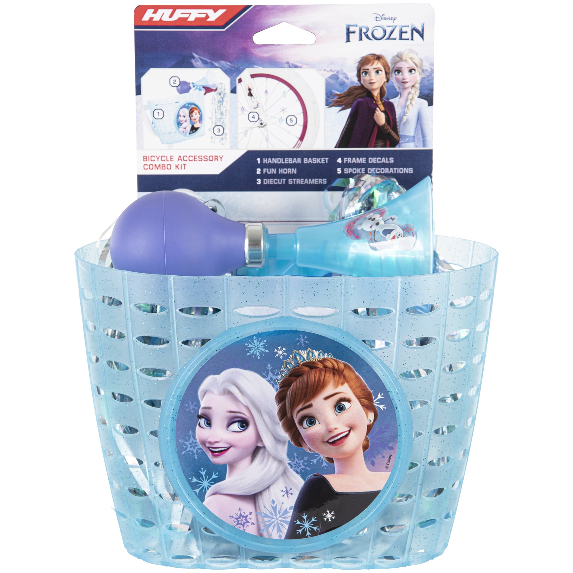 Frozen Bike Accessory Bundle. Blue. by Huffy