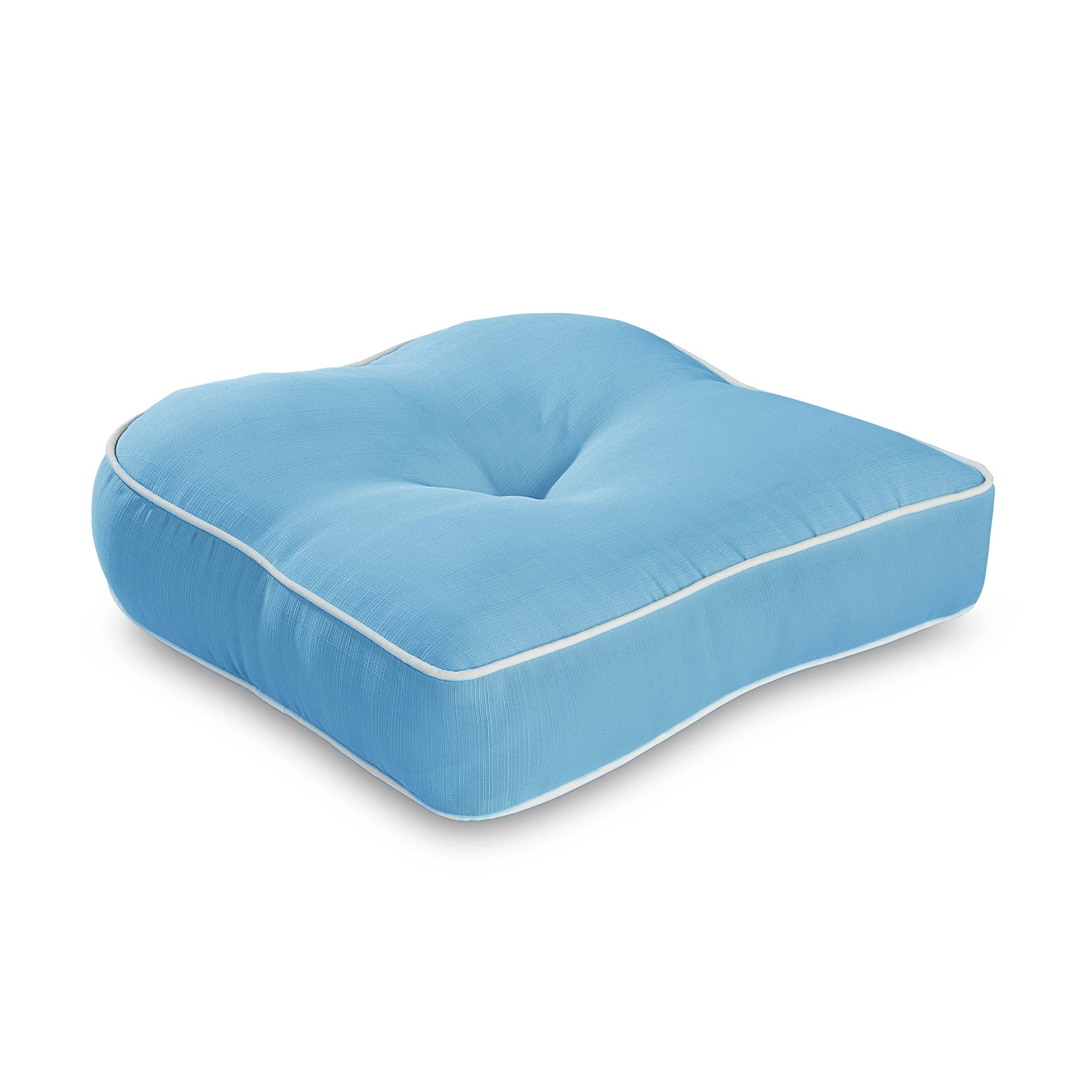 Terrasol Single U Chair Cushion Blue 19.5x19.5