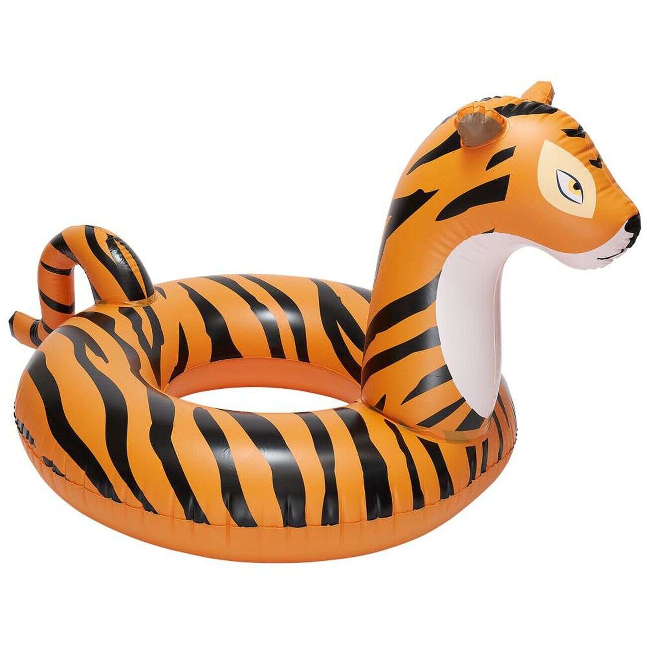 Bouée tigre Funky orange et noir Ø140xH95cm