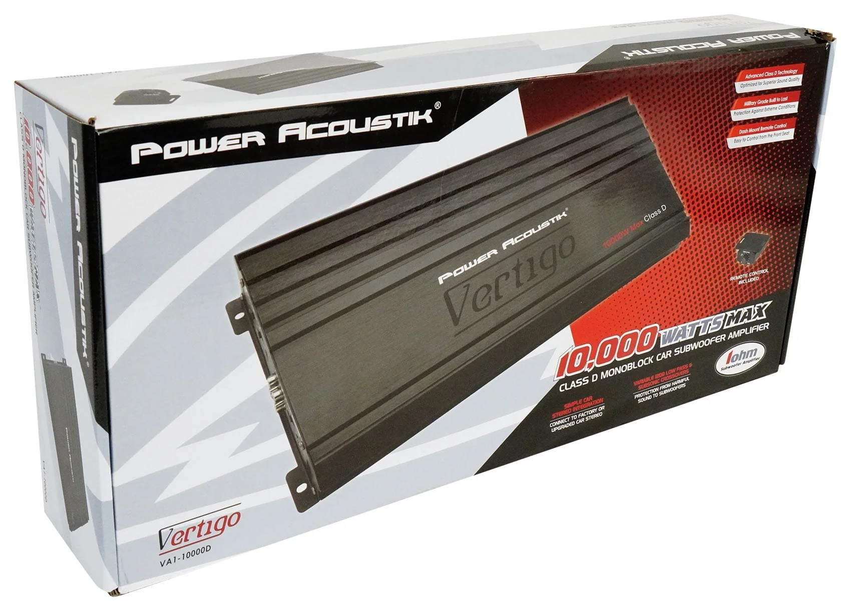 VA1-10000D 10,000 Watt Mono Amplifier Class D Car Audio 1-Ohm Amp - Image 10
