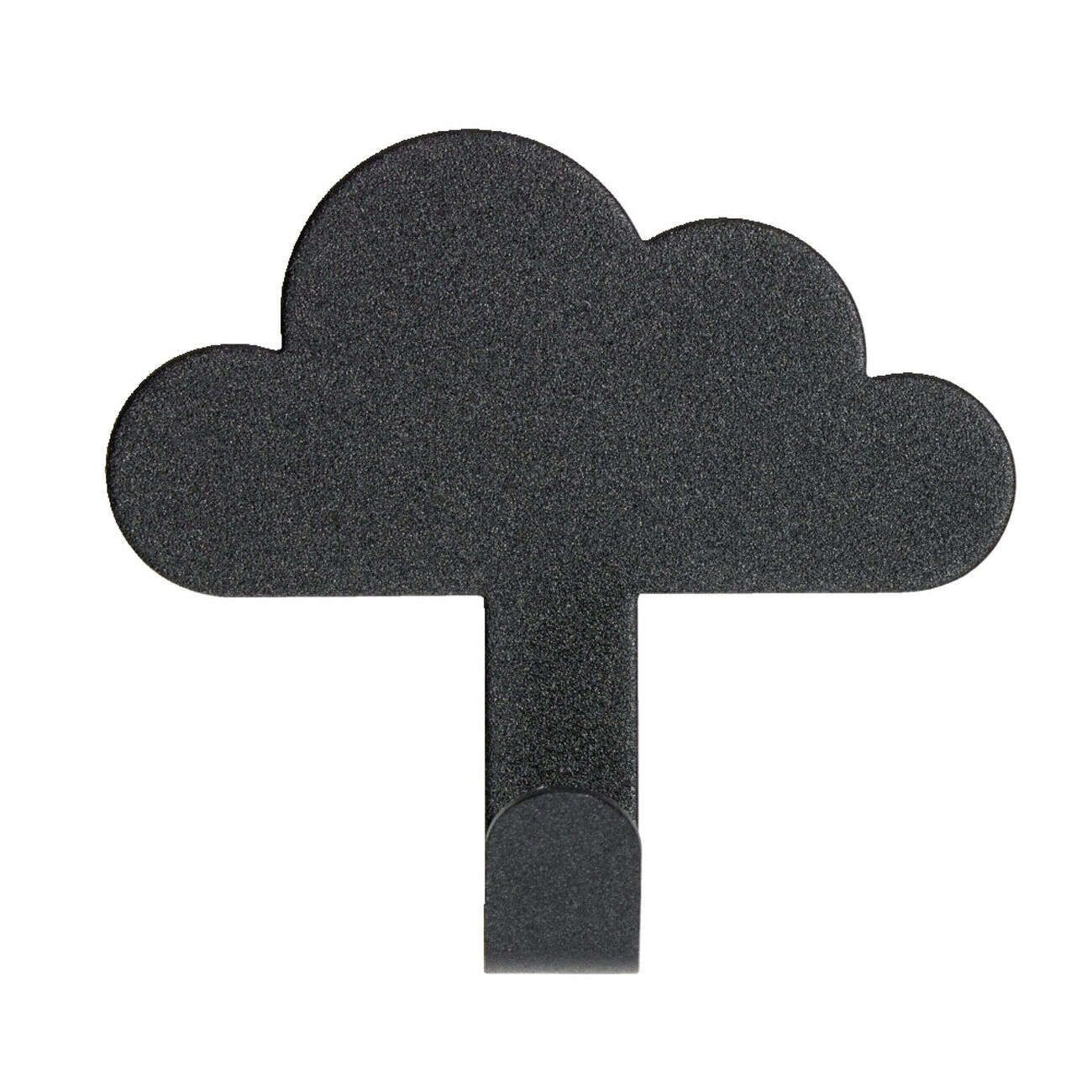 Crochet adhésif métal forme nuage 8,5x2xH11,4cm - 3 modèles