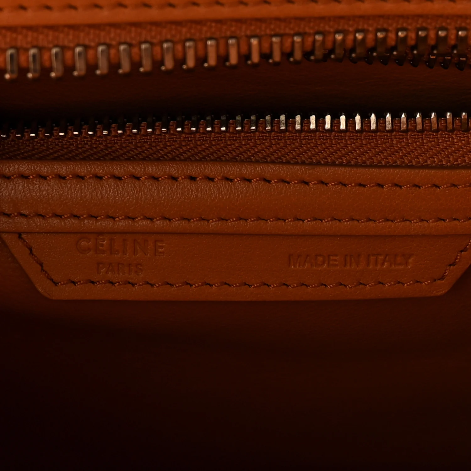 Smooth Calfskin Micro Luggage Light Copper