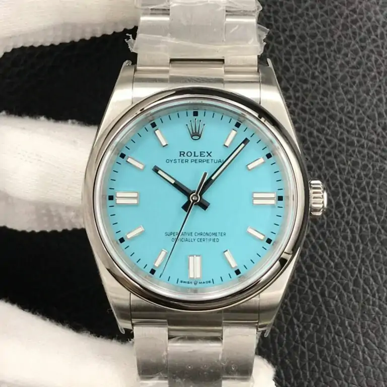 Rolex Oyster Perpetual M126000-0006 36MM EW Factory Light Blue Dial
