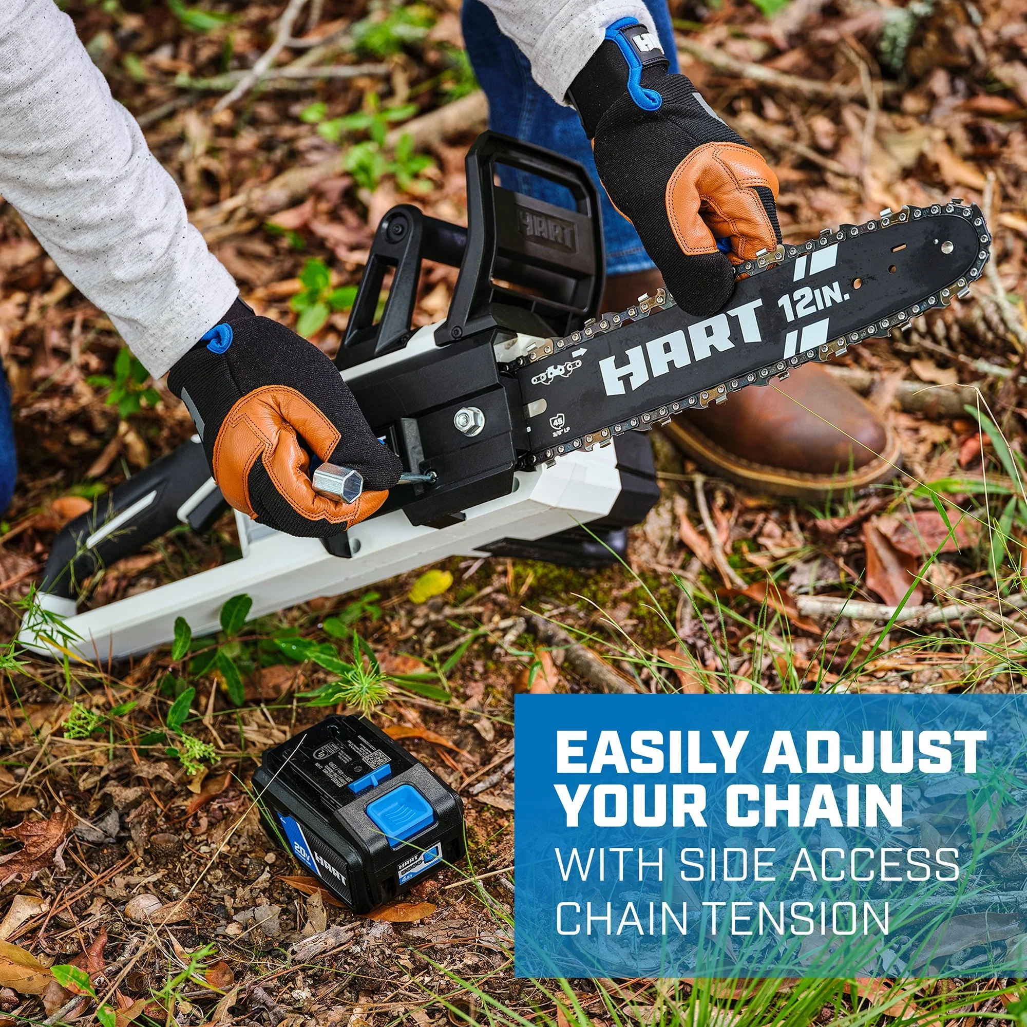 HART 20 Volt 12 Inch Cordless Chainsaw (Battery Not Included)(Battery Included) Image 5