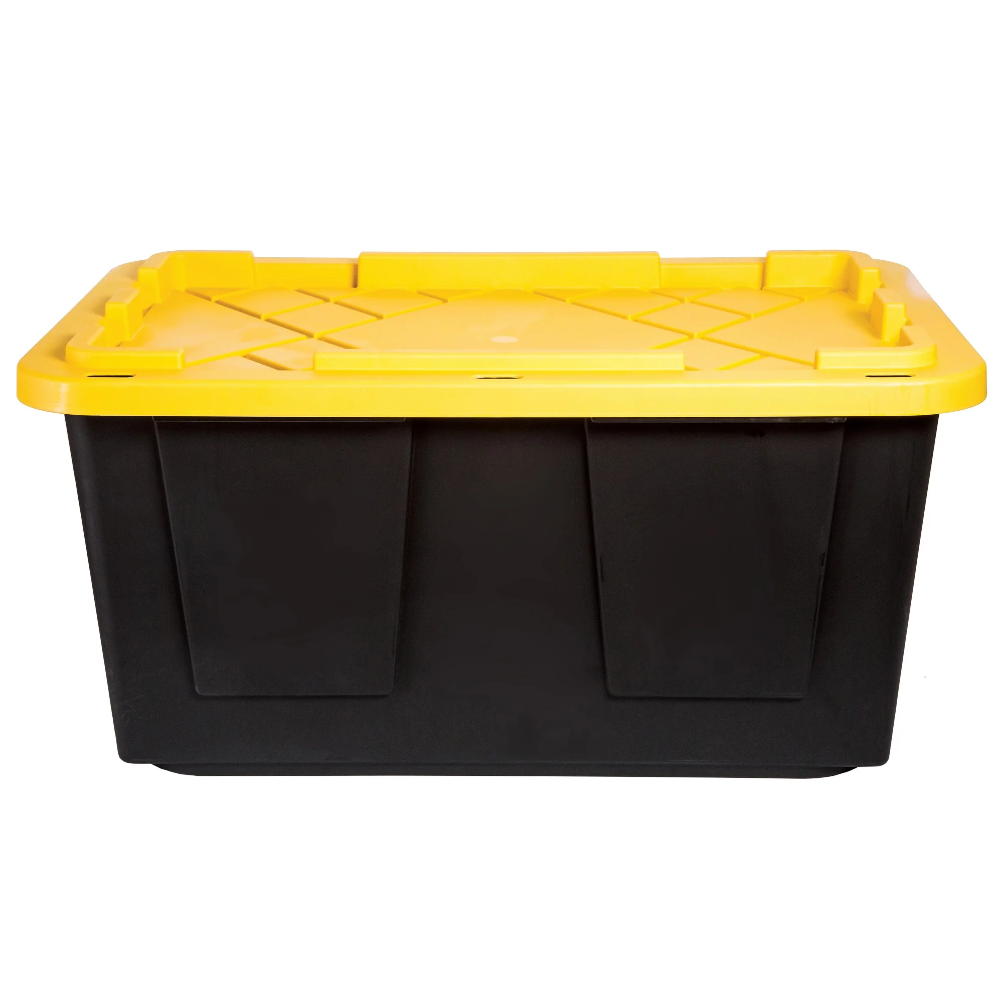 Greenmade 4 Pack Heavy - Duty Plastic Storage Boxes with Lids, 27 Gallon (4)