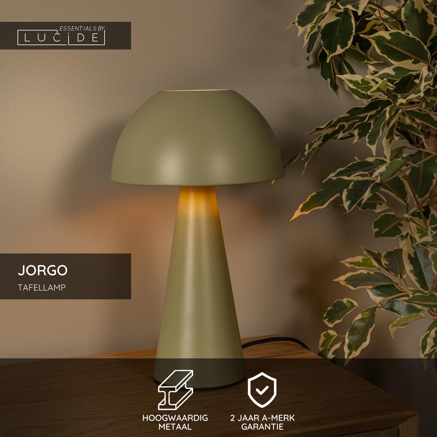 Lucide JORGO Tafellamp - Groen