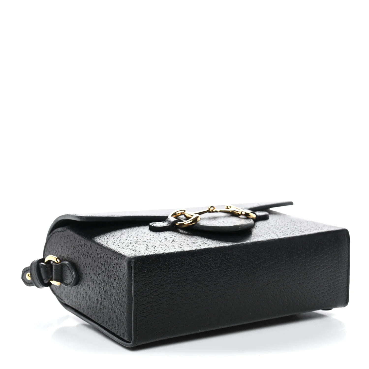Calfskin Horsebit 1955 Shoulder Bag Black