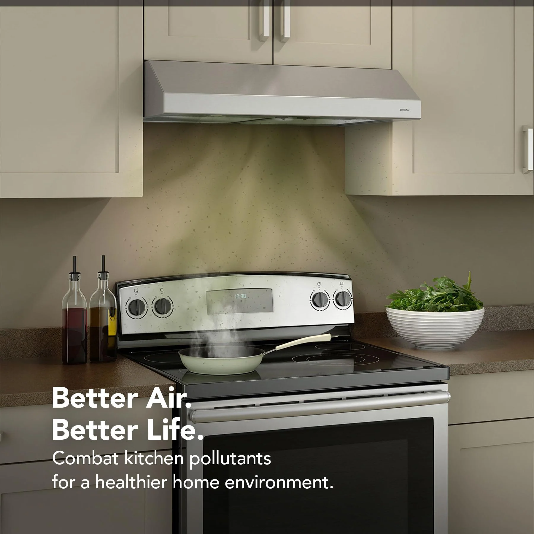 Broan-NuTone 30 Inch Glacier Range Hood with Light