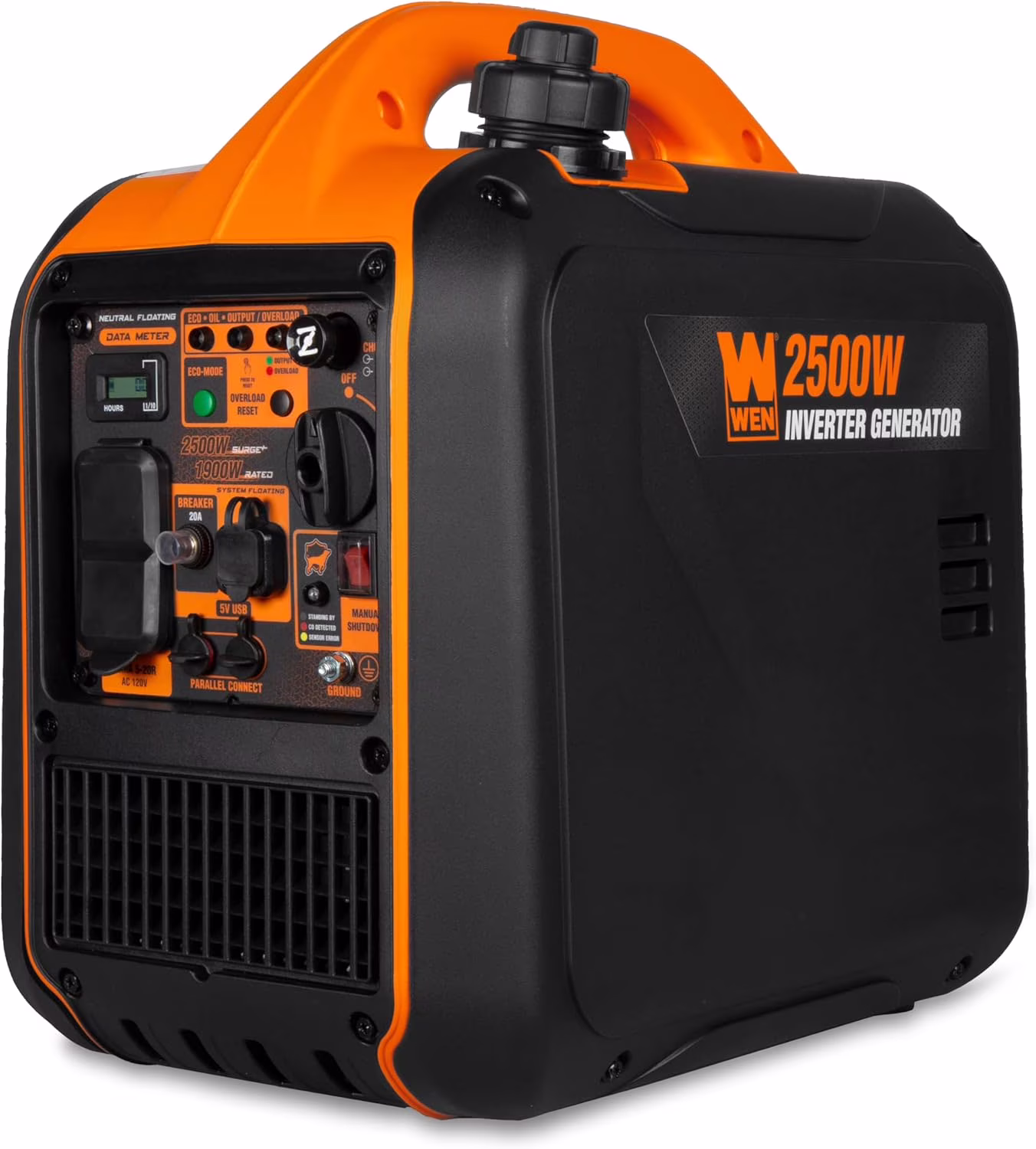 WEN 2500 - Watt Inverter Generator, Quiet, Portable, and Lightweight with Fuel Shut Off and CO Watchdog (56250ix)