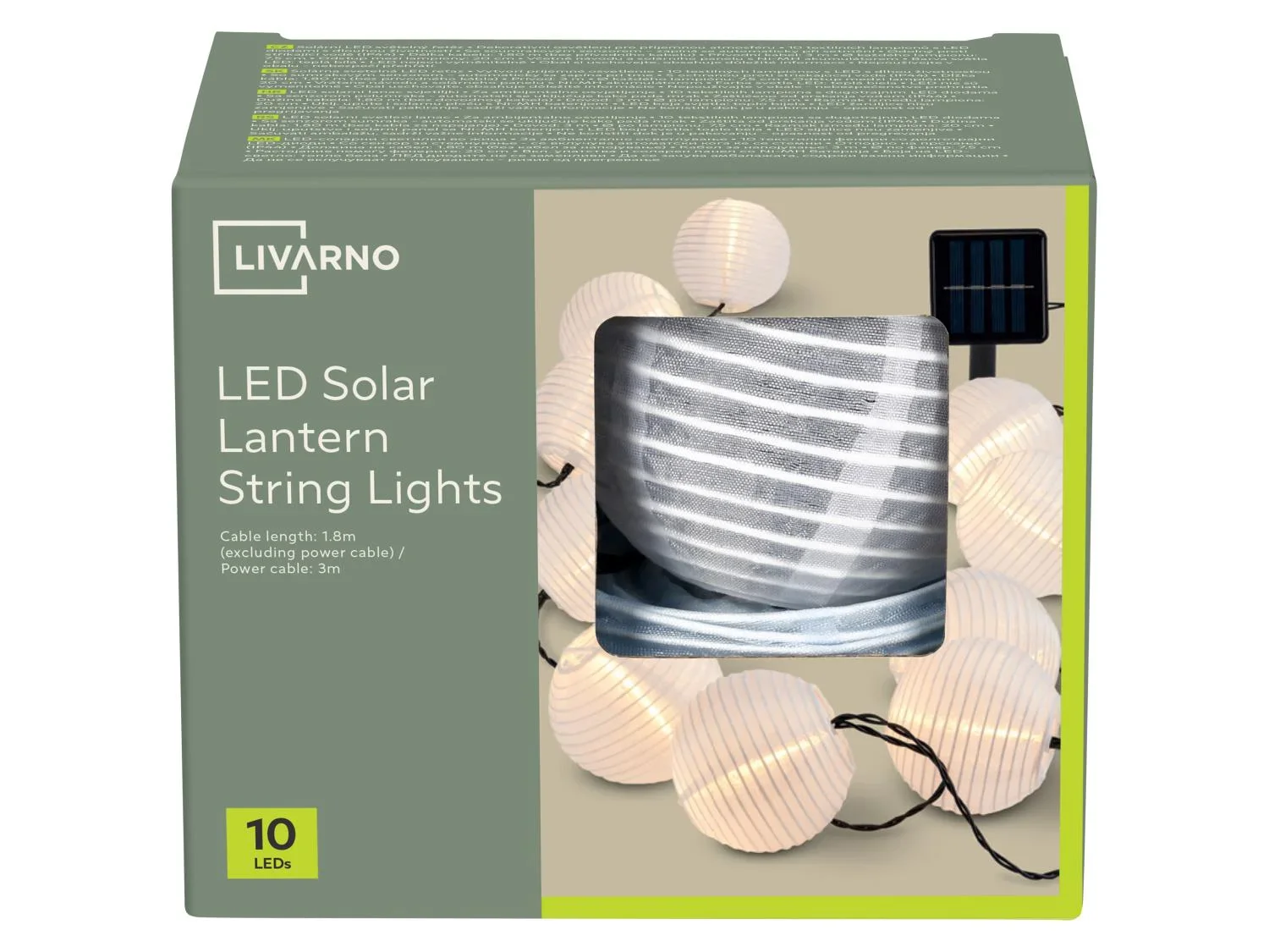 LIVARNO Guirlande lumineuse solaire  LED