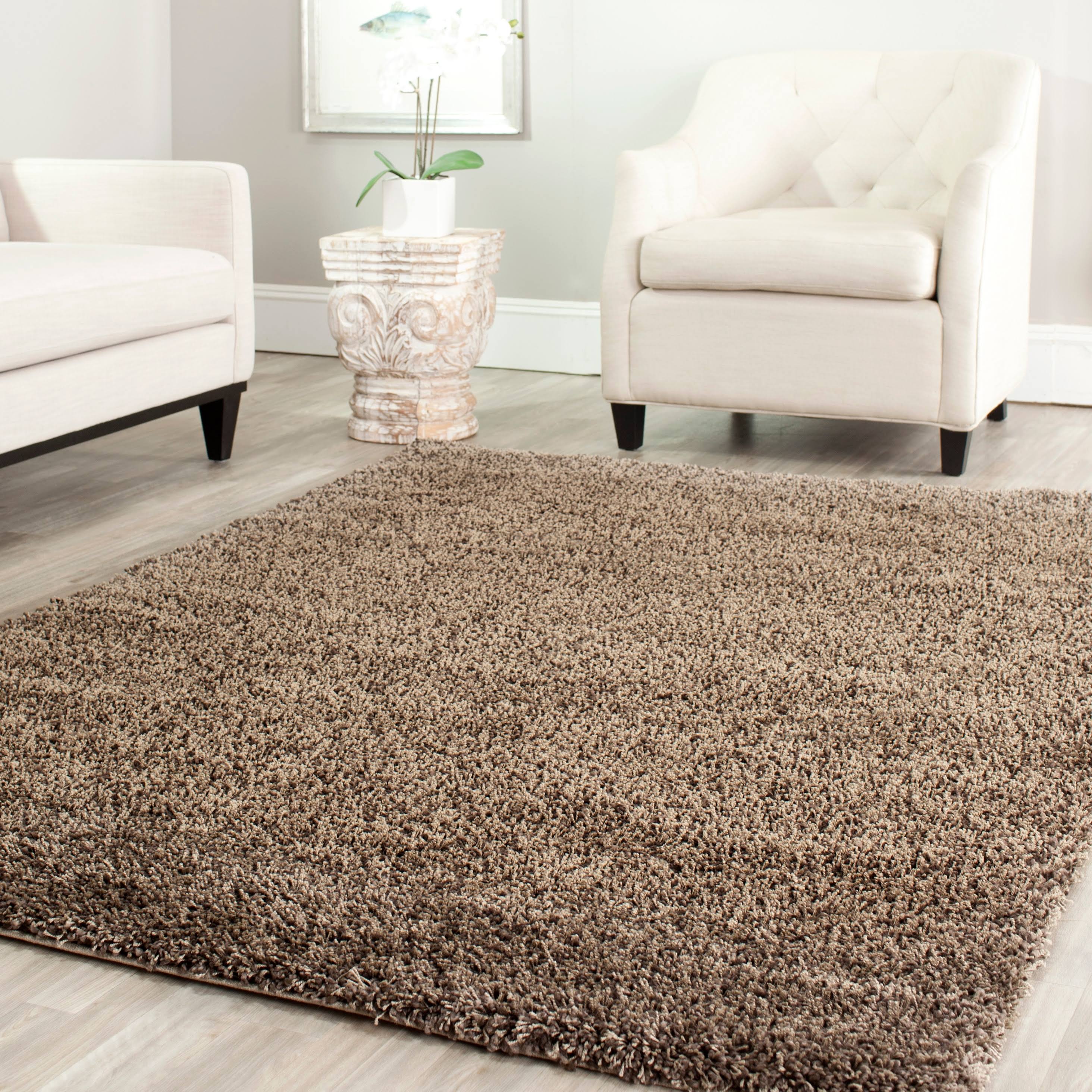 Safavieh California Shag Rug SG151 Mushroom, 3' x 5'
