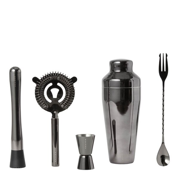 Barsett 5 deler gunmetal