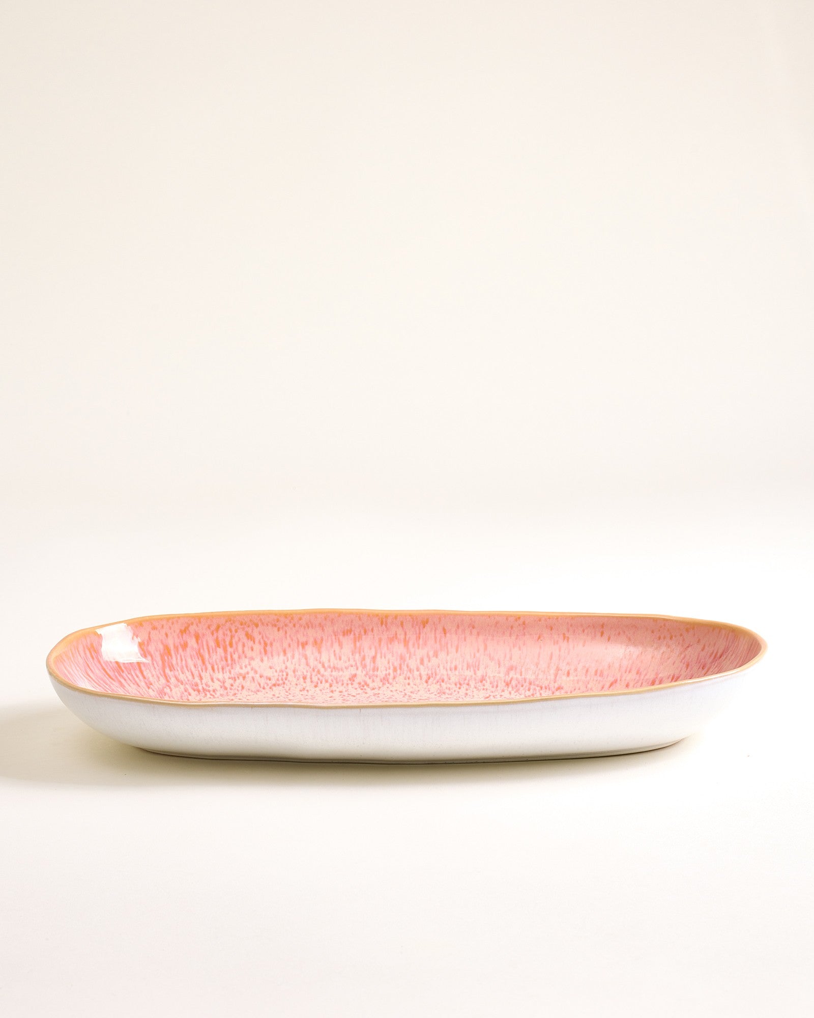 AREIA - SERVING PLATTER L PINK