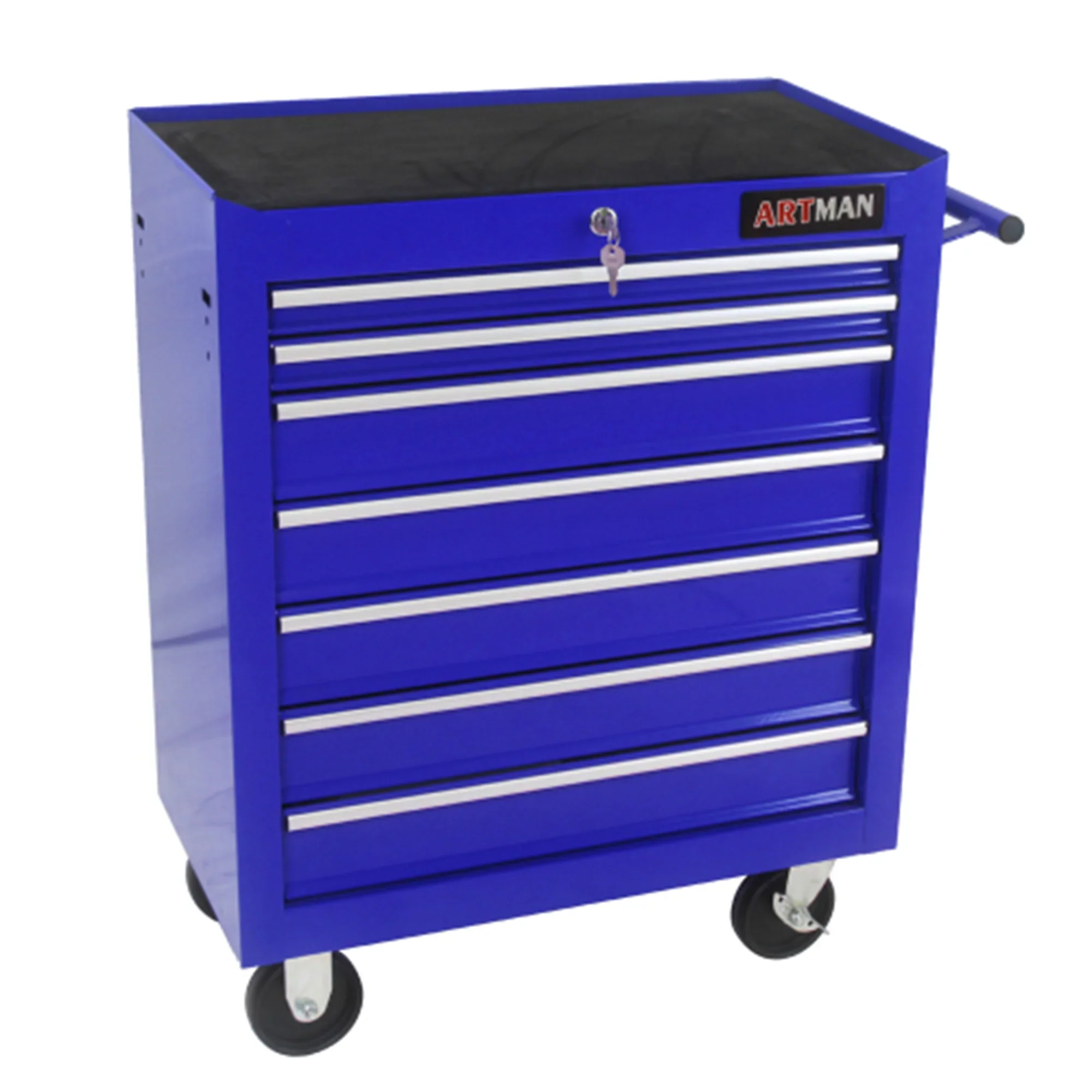 ARTMAN 7 Drawer Tool Rolling Storage Cart ,Tool Boxes Tool Chest with Wheels and Drawers for Garage Workshop Warehouse