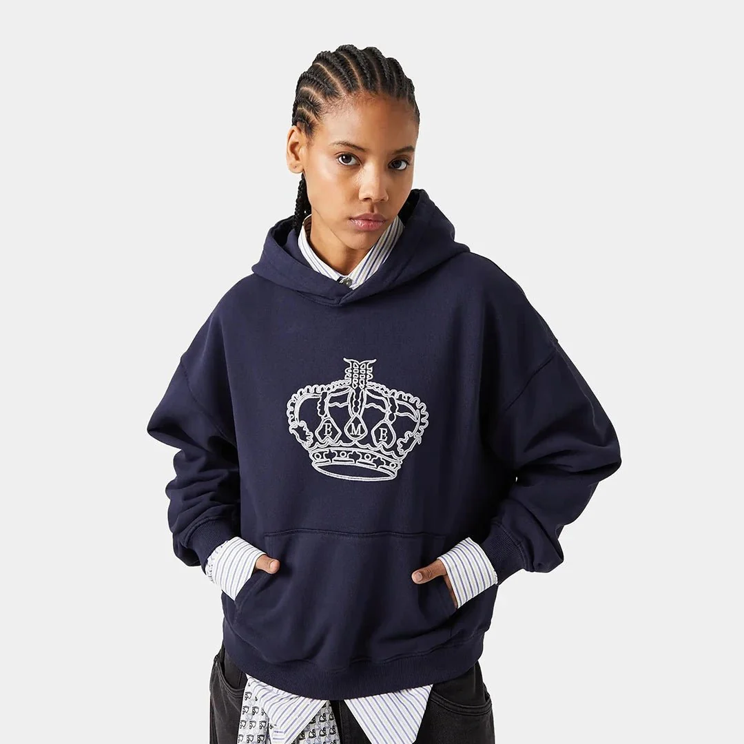 Mufasa Navy Oversized Hoodie