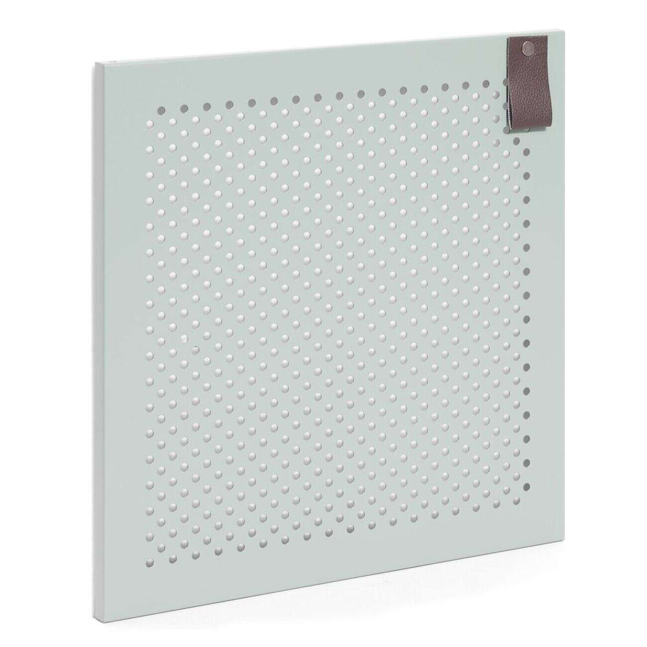 Porte Box Cube métal ajouré blanc