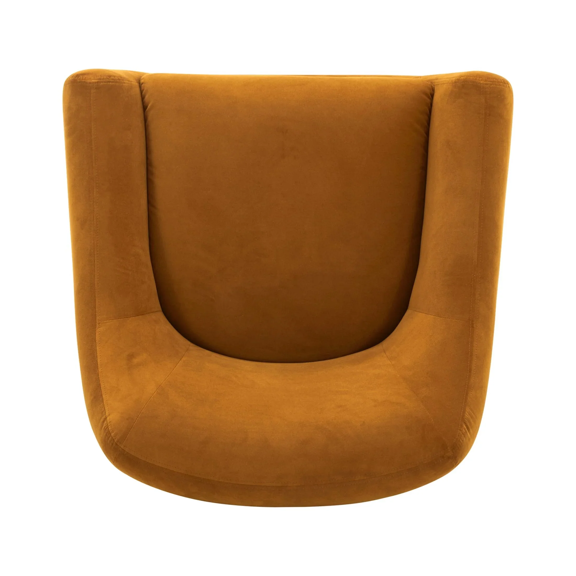 Better Homes & Gardens Emerson Curvy Accent Chair, Truffle Brown Boucle