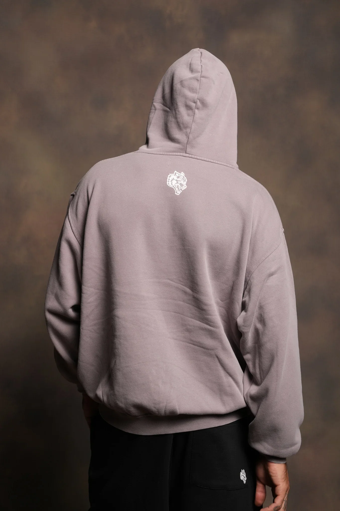 Ds Corazon Pierce Hoodie In Pale Gray