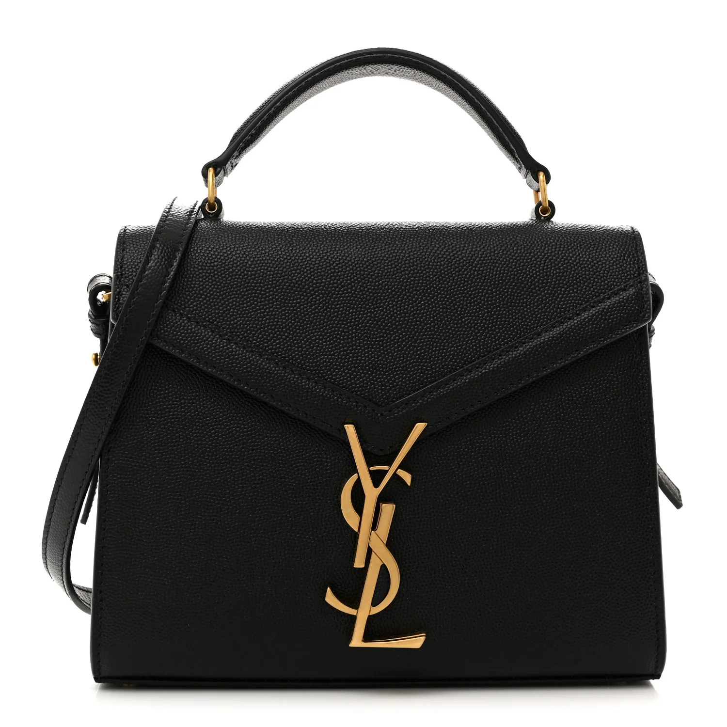 Grain de Poudre Mini Classic Monogram Cassandra Top Handle Black