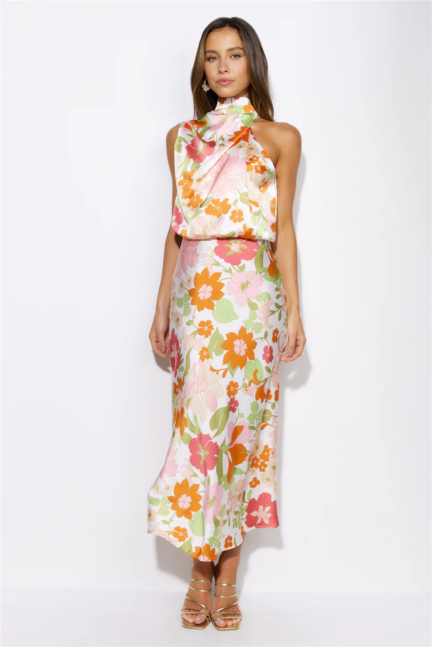 Magical Vibes Maxi Dress Floral