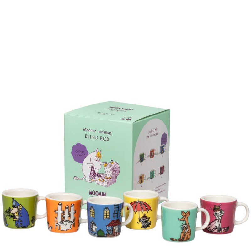 Mummikopp mini 3 cm overraskelsesboks