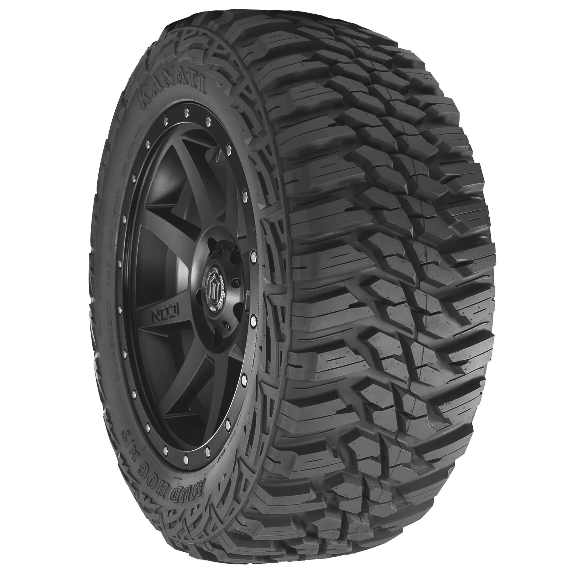 Kanati Mud Hog M/T Mud-Terrain LT265/75R16 123/120Q E Light Truck Tire