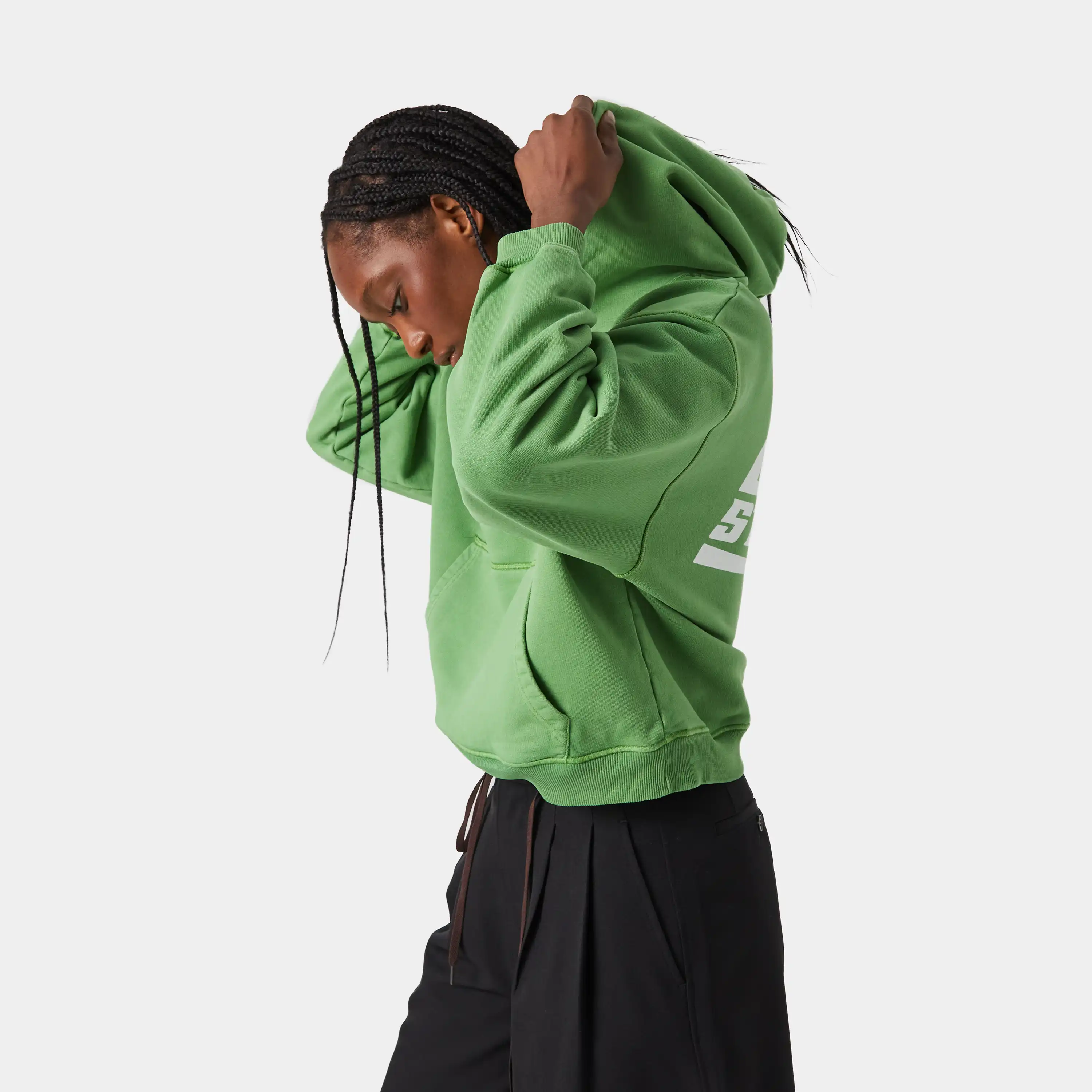 Speeding Up Peppermint Oversized Hoodie