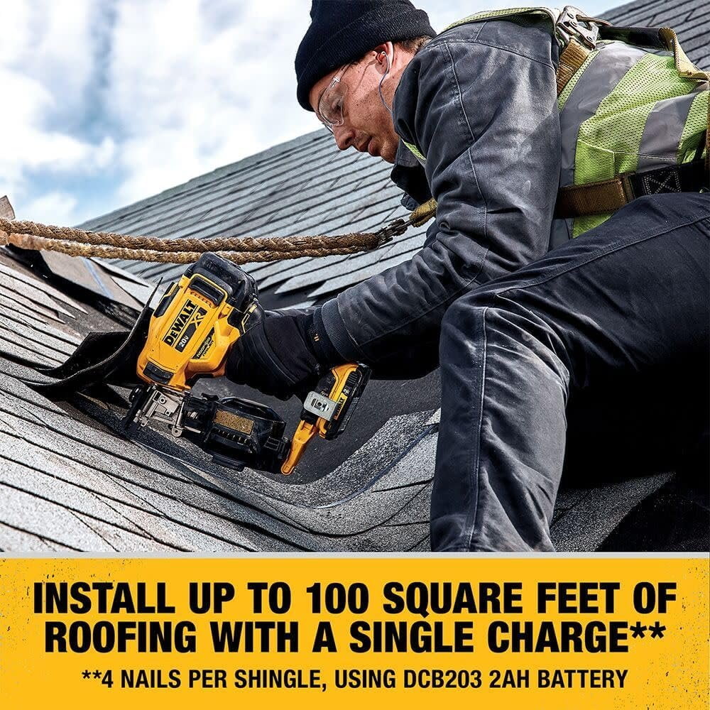 20V Max 15 Cordless Coil Roofing Nailer Kit - Image 5