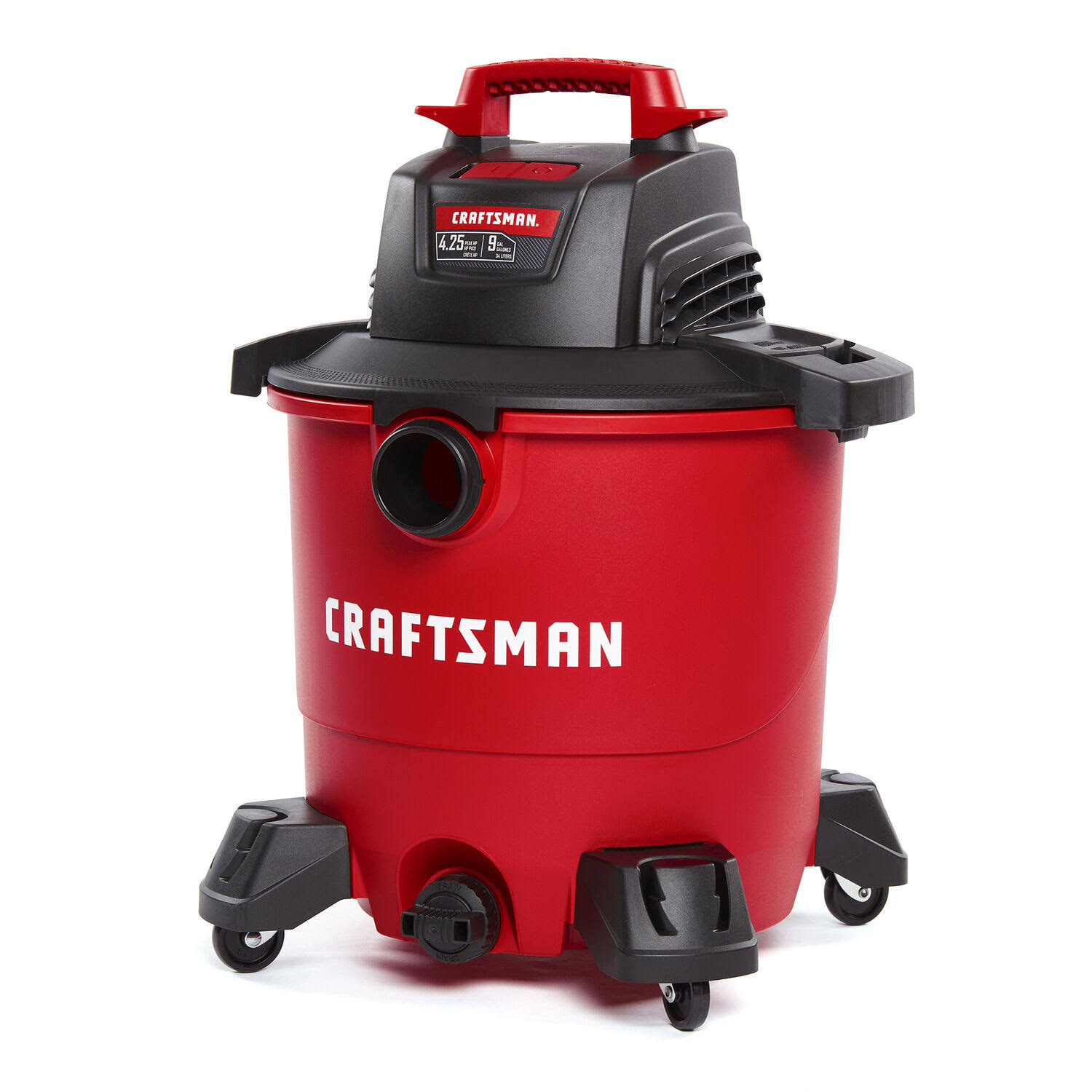Craftsman CMXEVBE17590 9 Gallon 4.25 Peak HP Wet/Dry VAC Portable Shop Vacuum