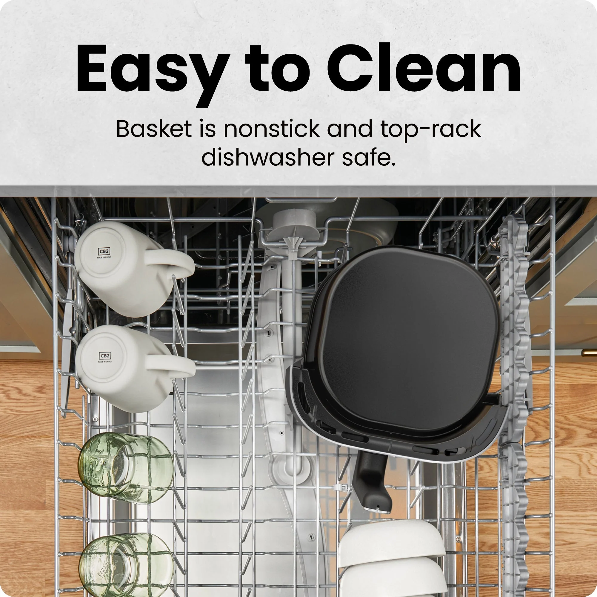 TurboFry Touch 4-Quart Easy-View Air Fryer
