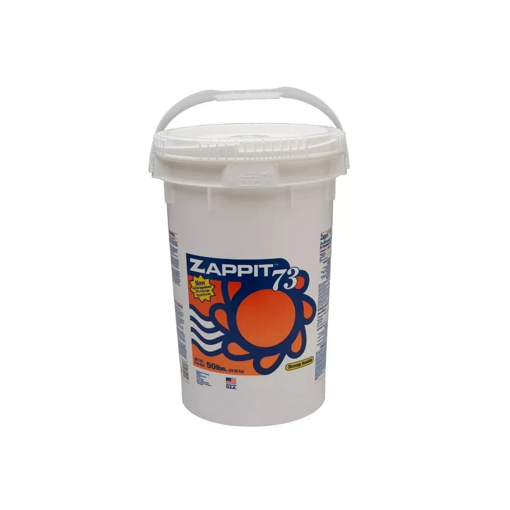 Zappit 73% Super Strength Pool Shock 50 LB Bucket 70% Chlorine Availability