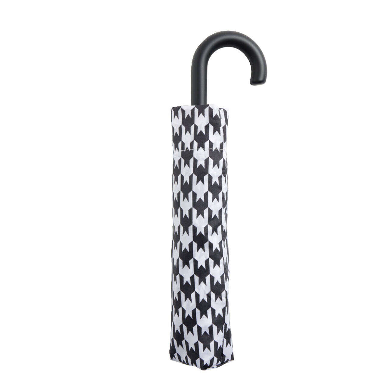 Parapluie pliable manuel pied de poule L24cm