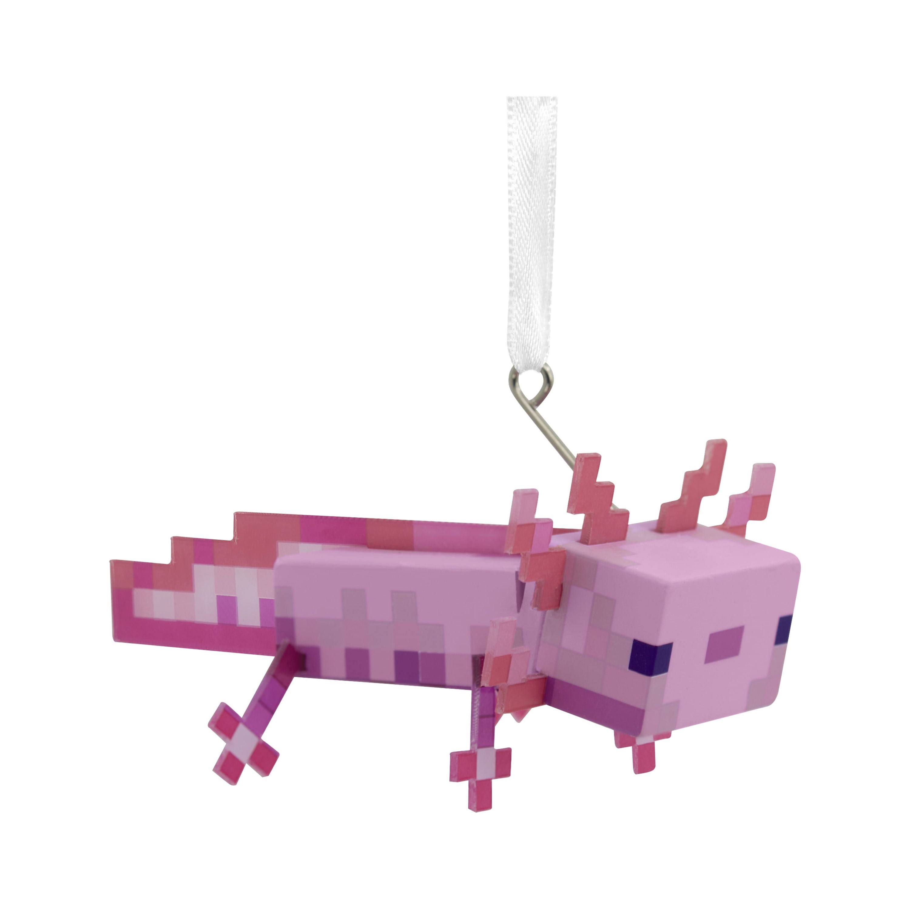 Hallmark Minecraft Axolotl Christmas Ornament