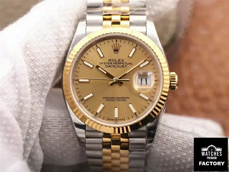 Rolex Datejust M126233-0015 EW Factory Champagne Dial