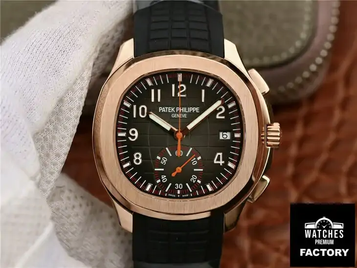 Patek Philippe Aquanaut 5968A-001 Black Rubber Strap