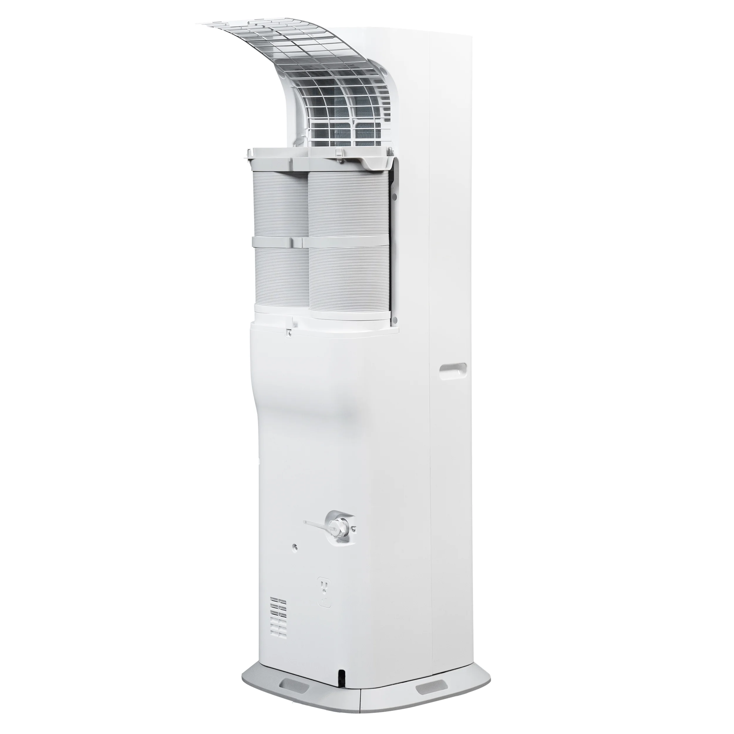 Hisense 8, 000 BTU Portable Air Conditioner 350 Sq Ft. Extended Reach Cooling, Built - in Twin Hoses, Inverter Technology, Self - Evaporation System, All - Season Comfort, Connectlife App (WAPI0825UW1D)