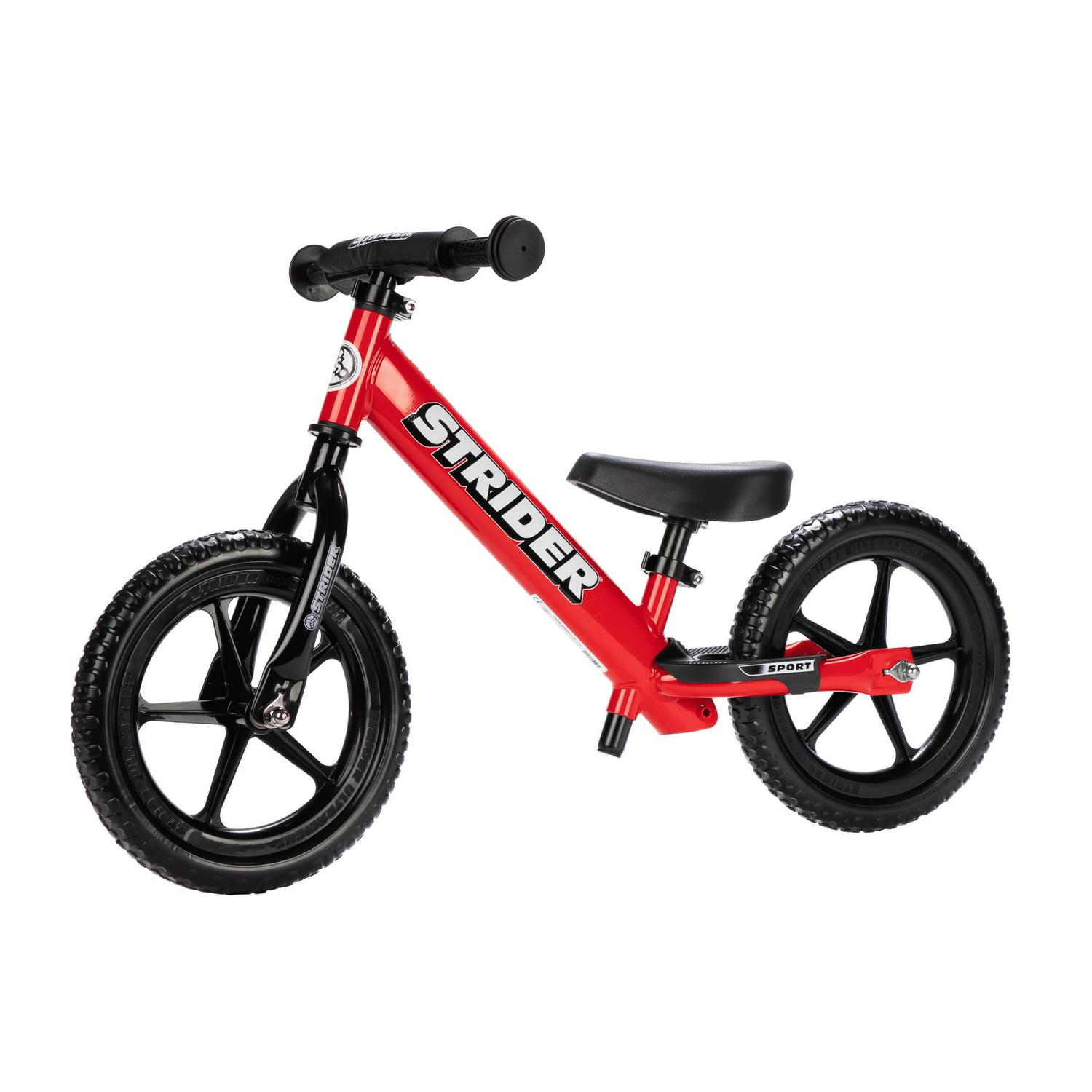 Strider - 12 Sport Balance Bike. Ages 1 to 4 Years - Red