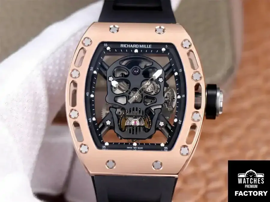 Richard Mille RM52-01 Tourbillon JB Factory Skull Dial