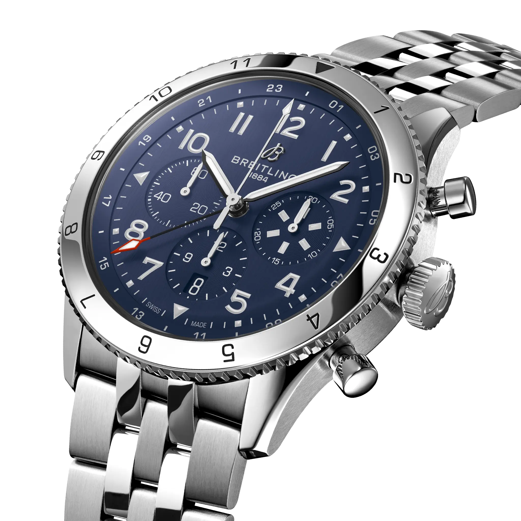 【Super Clone】Breitling Classic AVI Super AVI B04 Chronograph GMT 46mm Tribute to Vought F4U Corsair AB04451A1C1A1