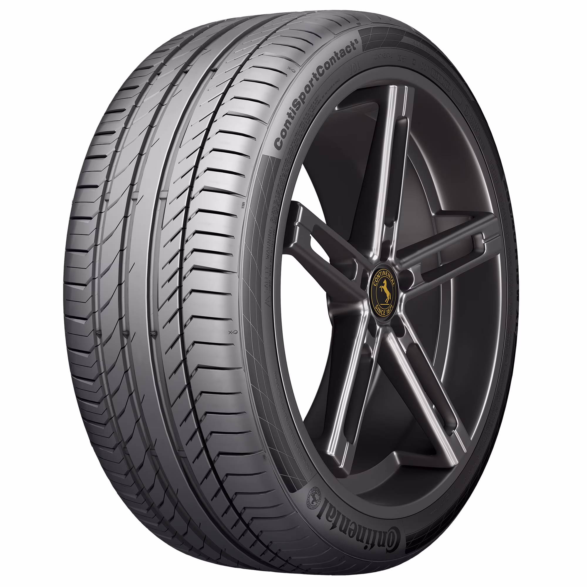 Continental Contisportcontact 5 UHP Summer 225/45R18 95Y XL Passenger Tire