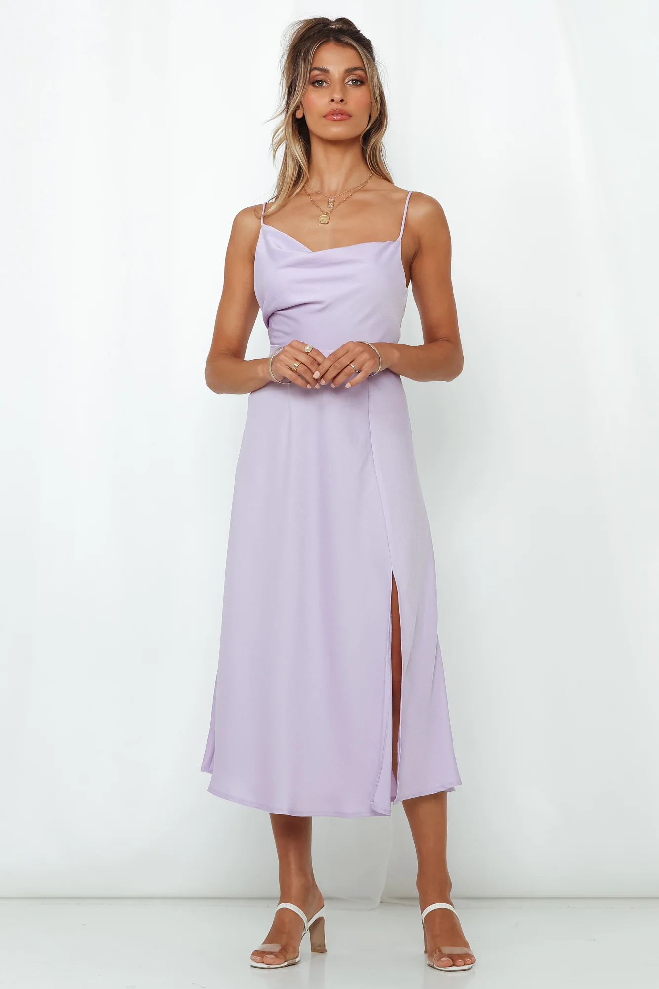Family Secret Maxi Dress Lilac