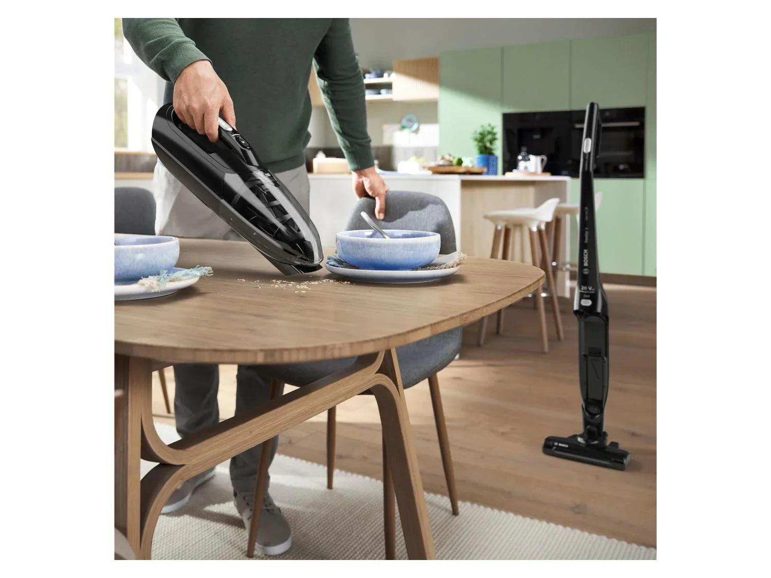 BOSCH Aspirateur rechargeable, Readyy'y 20 V 2 en 1